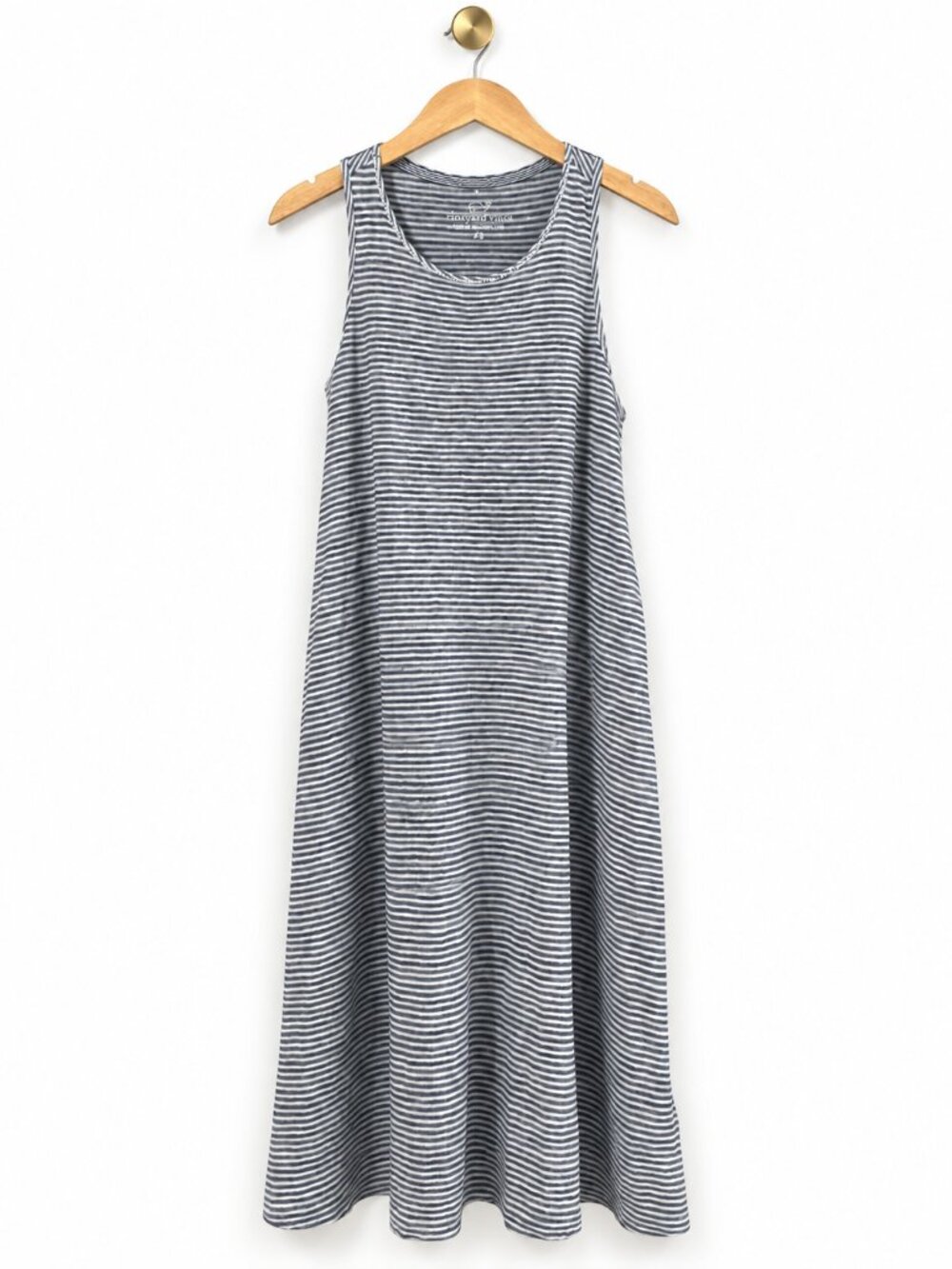Vineyard Vines Blue White Striped Swing Dress XS Coastal Preppy Resort